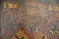 Посмотреть объявление Икону Святой Николай Чудотворец, 19 век Россия