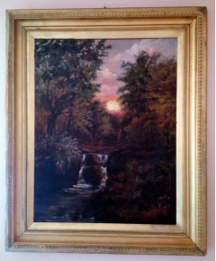 Посмотреть объявление Картина «Falls on the Burbadge Brook” 