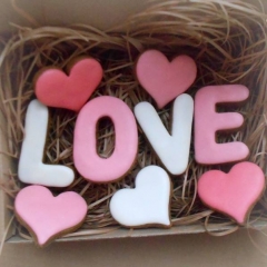 Посмотреть объявление Имбирное печенье ко дню святого Валентина!