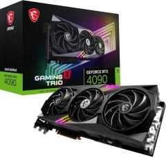 Посмотреть объявление Msi GeForce RTX 4090 Gaming X Trio 24G — 24 ГБ 