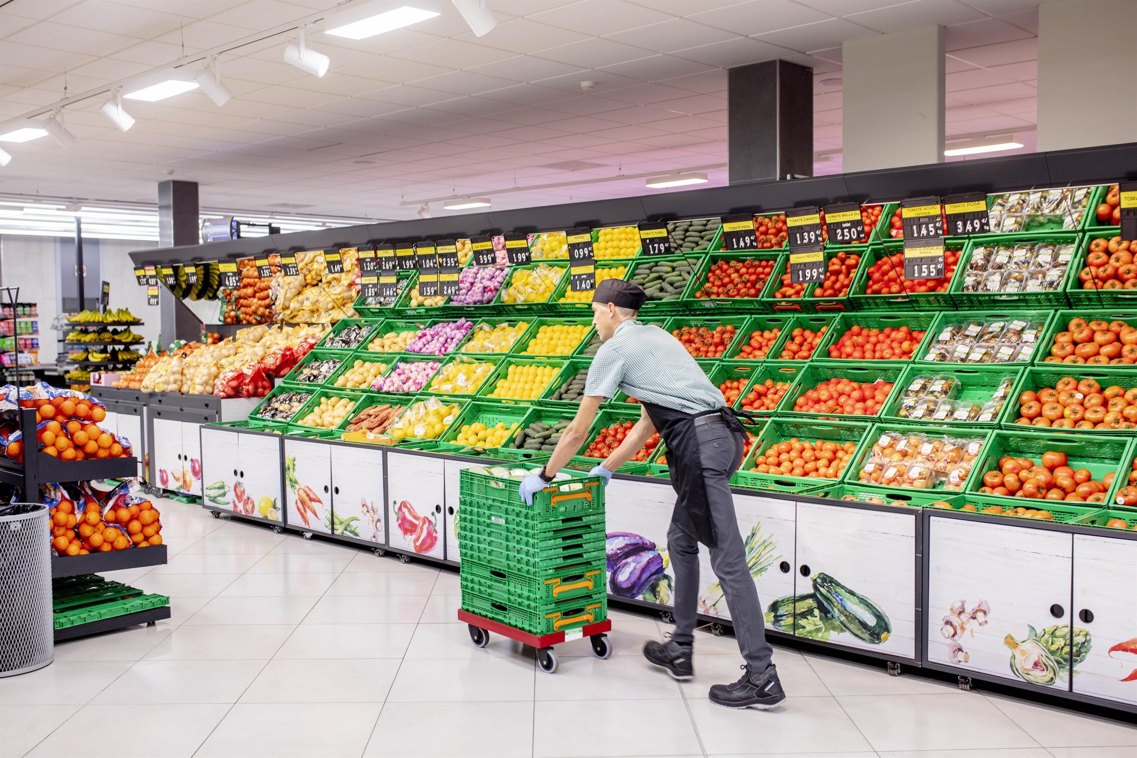 Много цен. Supermercado.